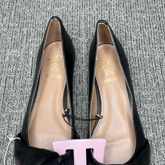 Sam & Libby knotted Laurena pointed toe ballet flats - Picture 8 of 13